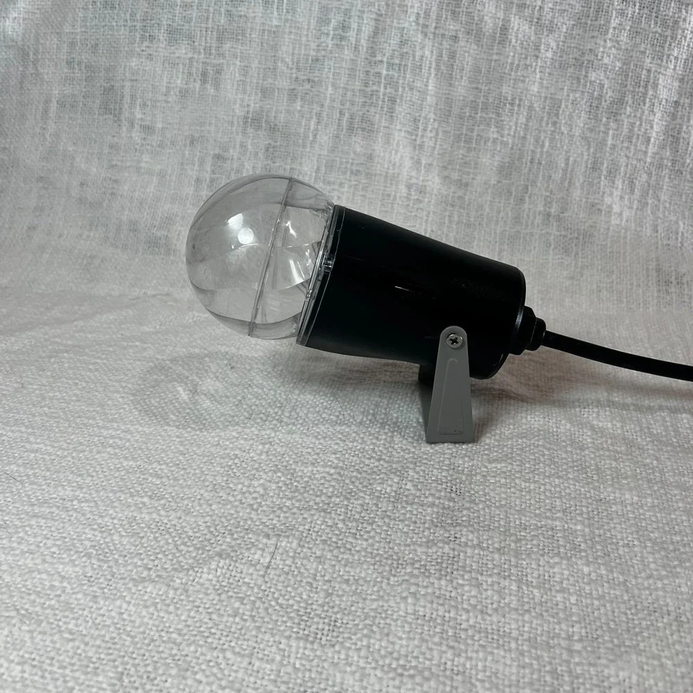 LED Mini Disco Ball Stage Light Black‎ Party Rave Club Aesthetic Size OS